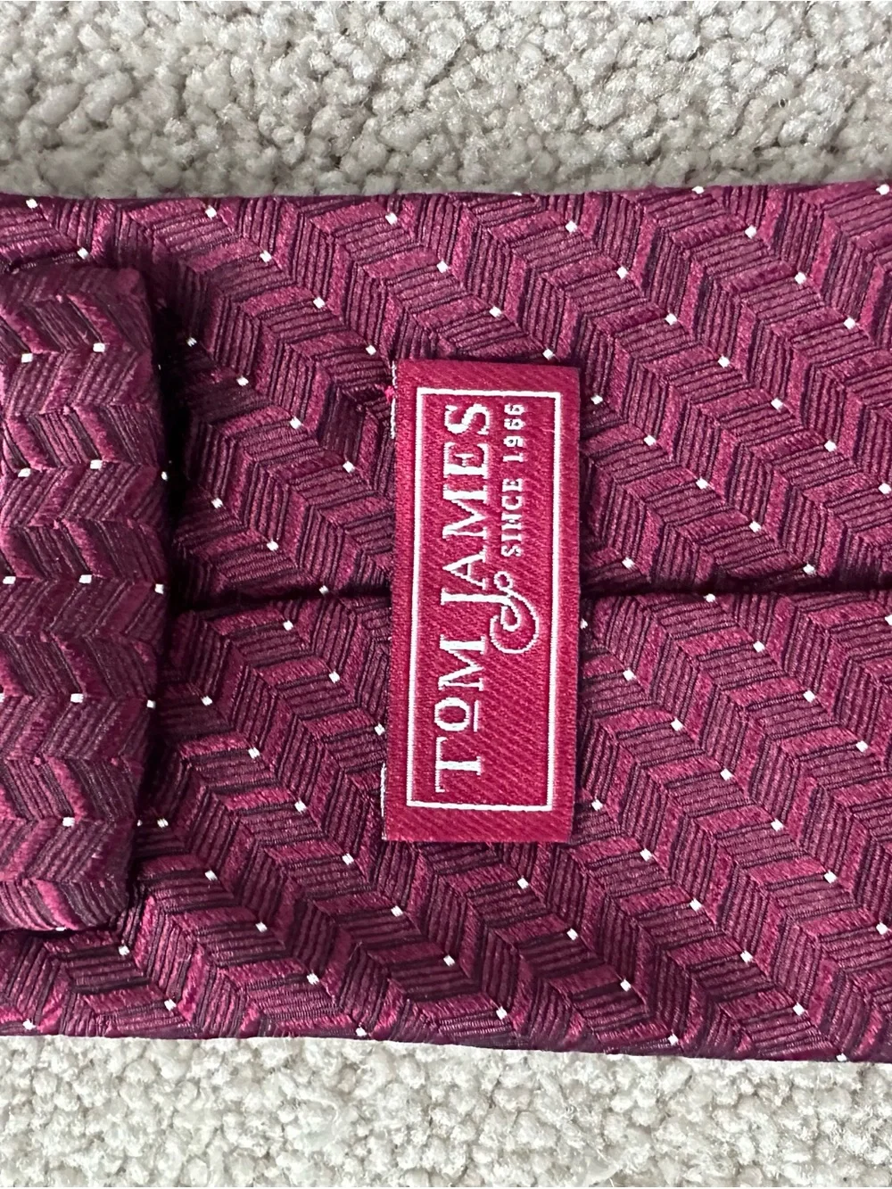Men’s Designer Silk Tie Lot of 3 Tom James Perry Ellis Arnold Brant